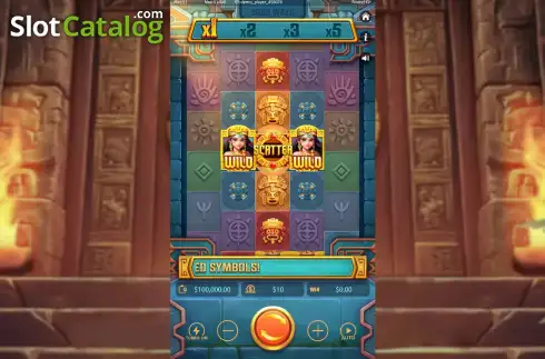Скрин2. Aztec Fortune слот