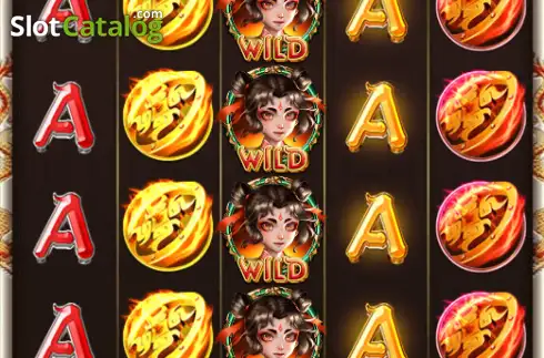 Скрин2. Flame of Fortune (KingMidas Games) слот