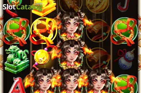 Скрин3. Flame of Fortune (KingMidas Games) слот