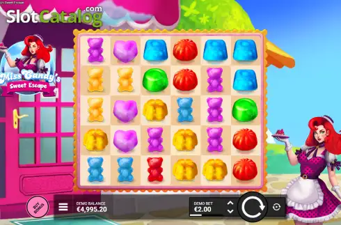 Скрин2. Miss Candy’s Sweet Escape слот