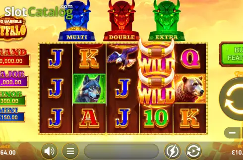 Скрин2. 3 Big Barrels Buffalo слот