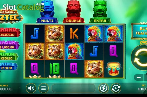 Скрин2. 3 Big Barrels Aztec слот