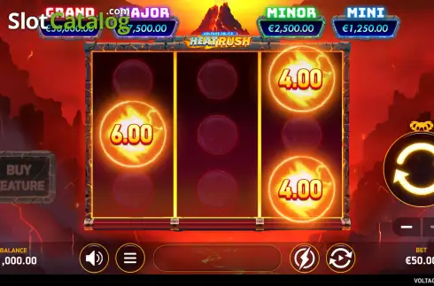 Скрин2. Voltage Blitz Heat Rush слот