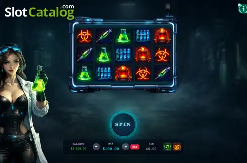 Скрин2. Crazy Lab Slots слот