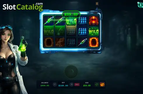 Скрин3. Crazy Lab Slots слот