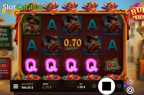 Скрин3. Bulls Fiesta слот