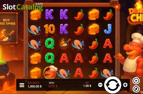 Скрин2. Dragon Chef слот