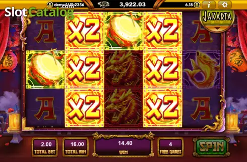 Скрин3. Dragon FAFAFA слот