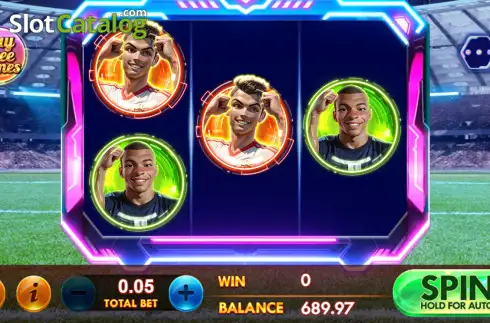 Скрин2. Goal Rush (Live22) слот