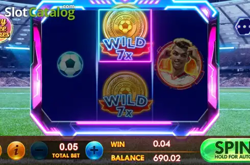Скрин3. Goal Rush (Live22) слот