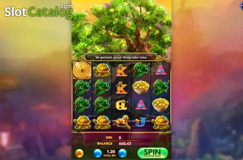 Скрин2. Bonsai of Riches слот