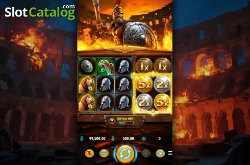 Скрин2. Wonders of Colosseum слот