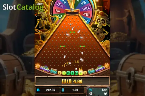 Скрин3. Plinko Double Wheel слот
