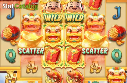Скрин2. Caishen Mega Fortune слот