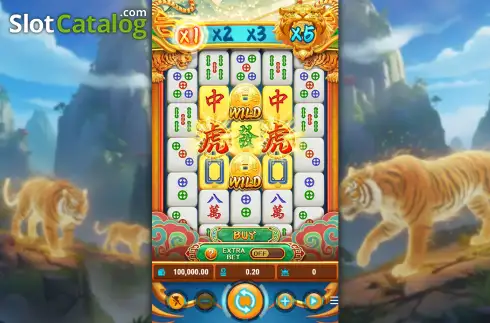 Скрин2. Mahjong Gold: Tiger слот