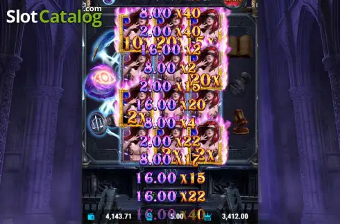 Скрин3. Queen Femida 2 слот