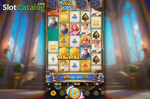 Скрин3. Royal Ace (Live22) слот
