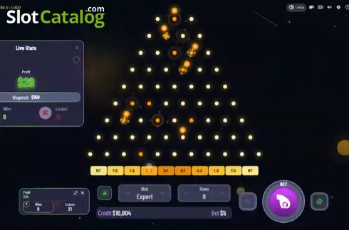 Скрин2. Plinko Stellar слот