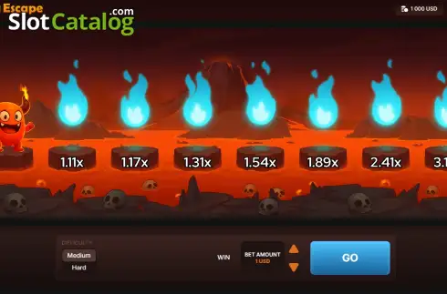 Скрин2. Lava Escape слот