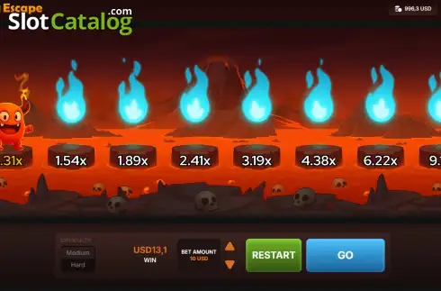 Скрин3. Lava Escape слот