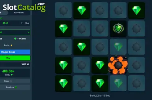 Скрин3. Mines Go слот
