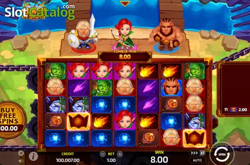 Скрин2. Clash of Slots слот