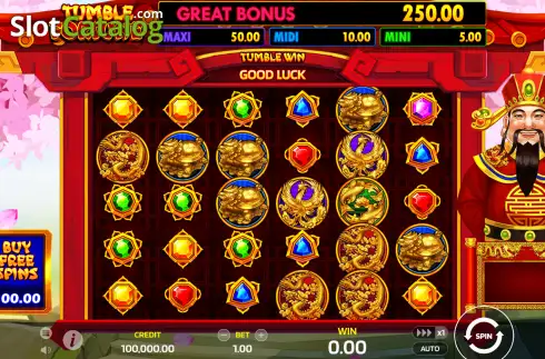 Скрин2. Tumble Fortune слот