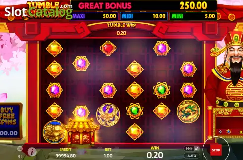 Скрин3. Tumble Fortune слот