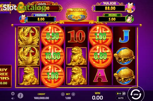 Скрин2. Buddah's Treasure слот