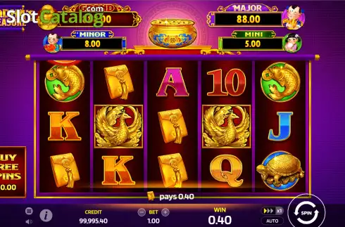 Скрин3. Buddah's Treasure слот