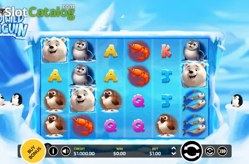 Скрин2. Wild Wild Penguin слот
