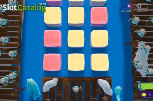 Скрин2. Yeti Cash Dash слот