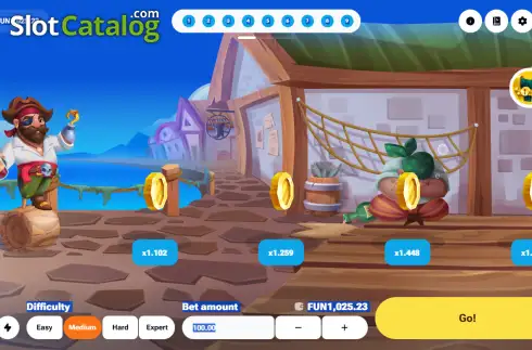 Скрин2. Pirate Rush (LudoLand) слот