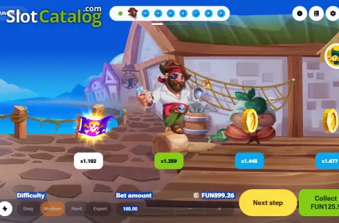 Скрин3. Pirate Rush (LudoLand) слот