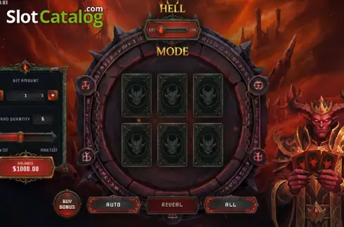 Скрин2. Devil Cards слот