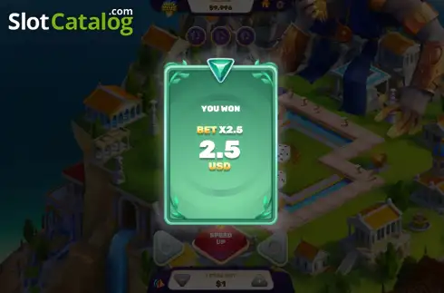 Скрин3. Crazy Zeus Run слот