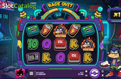 Скрин2. Rage Quit слот