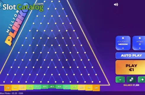 Скрин2. Million Plinko слот