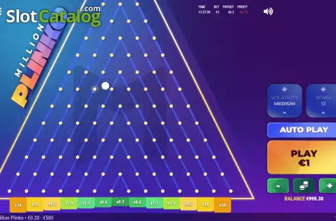 Скрин3. Million Plinko слот