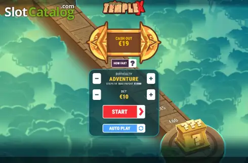 Скрин3. Temple X слот