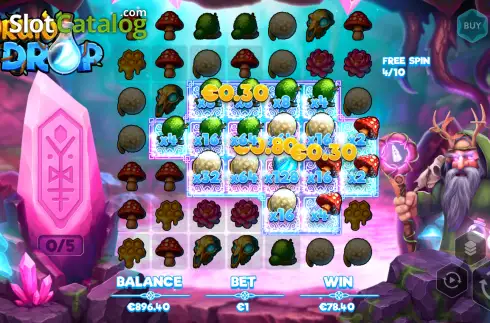 Скрин3. Druid's Drop слот