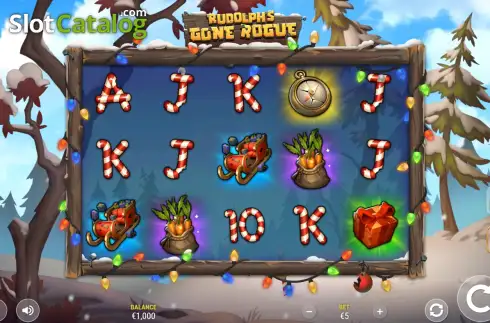 Скрин2. Rudolph's Gone Rogue слот