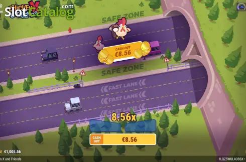 Скрин3. Chicken X & Friends слот