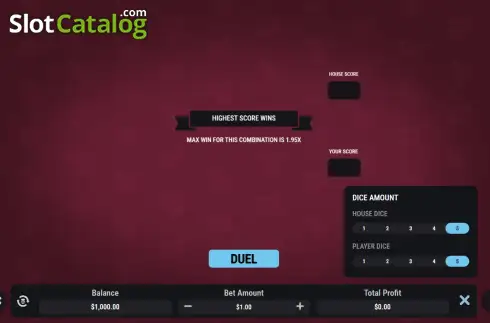 Скрин2. Dice Duel (Minty Fresh) слот