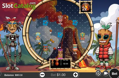 Скрин3. Tiki Pachinko слот