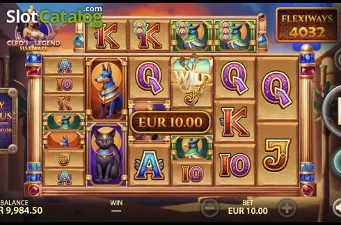 Скрин4. Cleo's Legend Flexiways слот