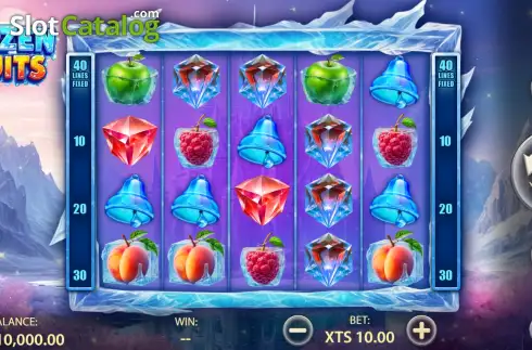 Скрин2. Frozen Fruits (Mondoplay) слот