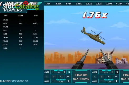 Скрин2. Sky Warzone слот