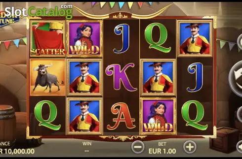 Скрин2. Toreadors Fortune слот