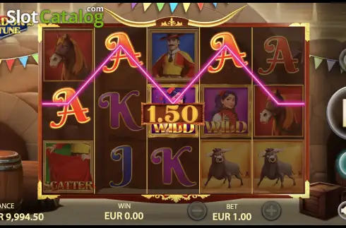 Скрин4. Toreadors Fortune слот